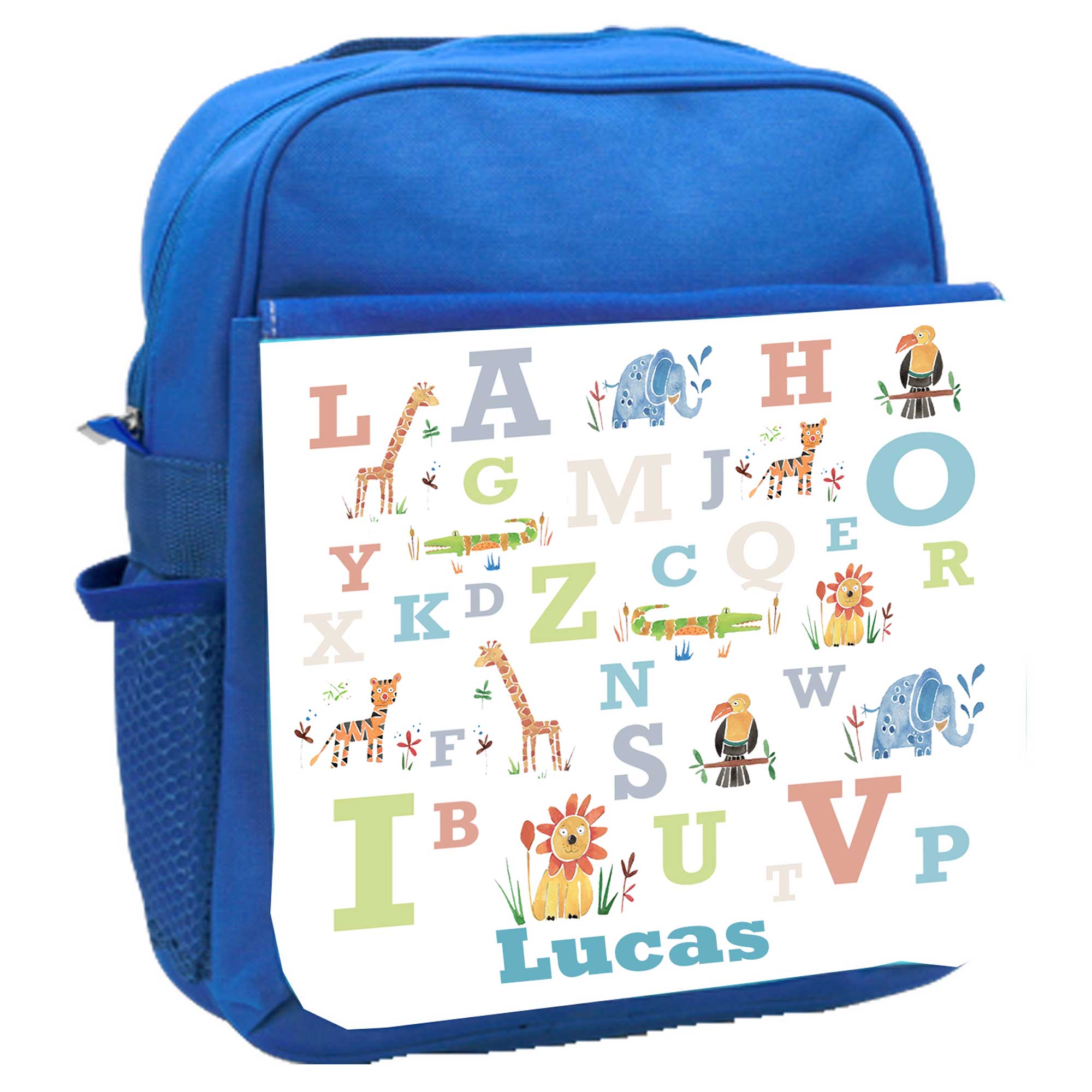 Animal BackpackKids Personalised BackpacksTiger Lily Prints