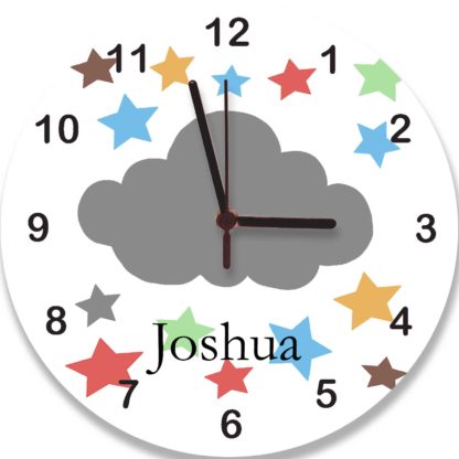 Personalised cloud Clock
