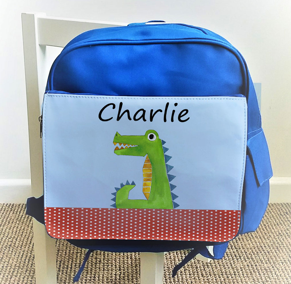 Crocodile Backpack - Tigerlily Prints