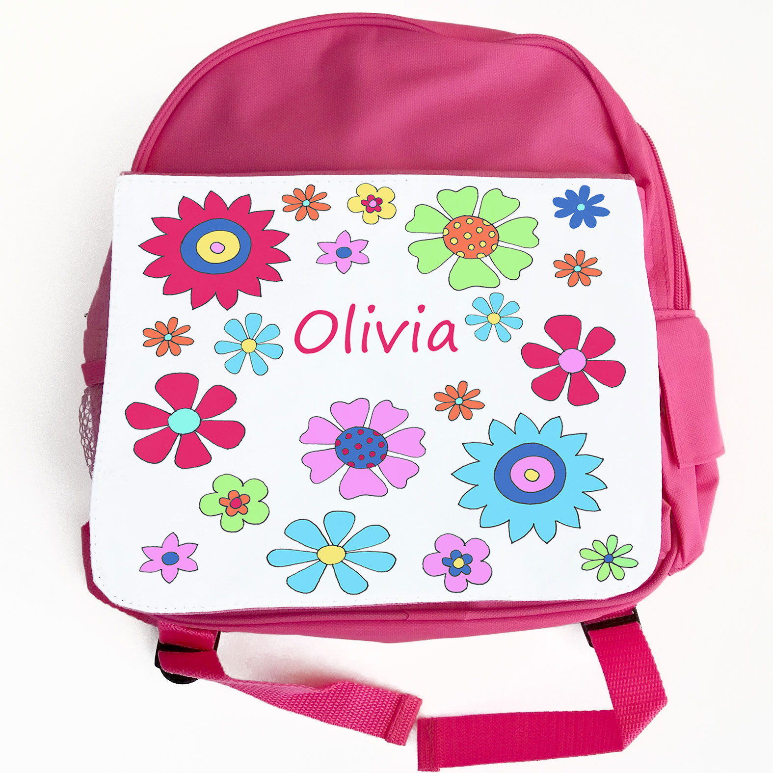 personalised baby girl backpack