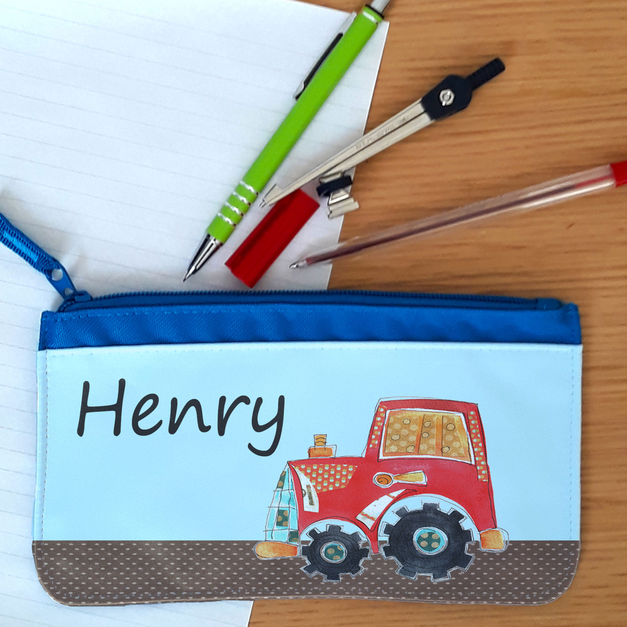 tractor-pencil-case-personalised-pencil-cases-tiger-lily-prints